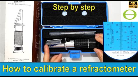 Lesson learned about using R/O for refractometer calibration